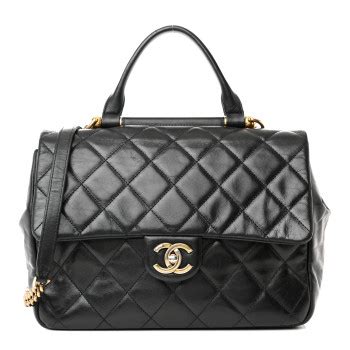 chanel gold pot|CHANEL Calfskin Quilted Large Gold Bar Top Handle Flap.